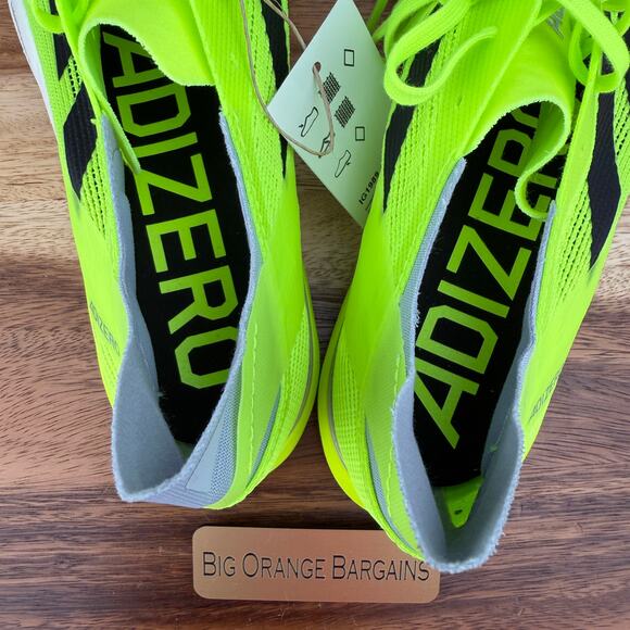 Adidas Adizero Avanti Track & Field Spikes Lucid Lemon IG1989 Men’s Size 11.5 main image 8